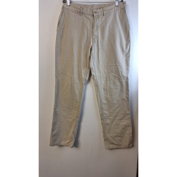 Patagonia Other - Patagonia Quandary Mens Pants  35x 31 Khaki Organic Cotton Outdoor Hiking Work